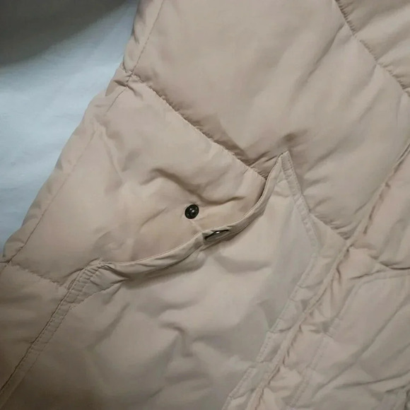 Maralyn & Me Faux-Fur-Trim Hooded Puffer Coat Juniors size M pink mid- length - Picture 8 of 10